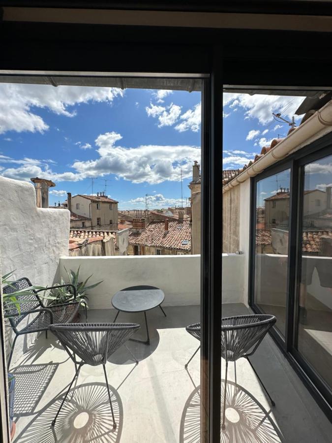 Appartamento La Bohème Centre Historique - Terrasse - Quartier St Roch - HH Montpellier Esterno foto
